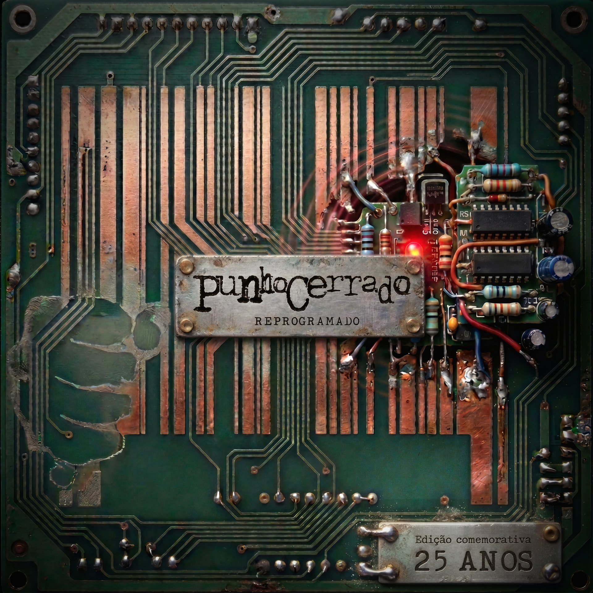 Capa do disco Reprogramado, por Punho Cerrado